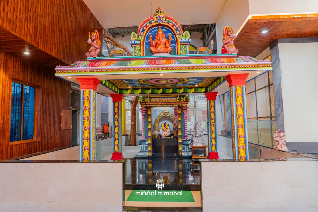 Temple at Minnal M Mahal