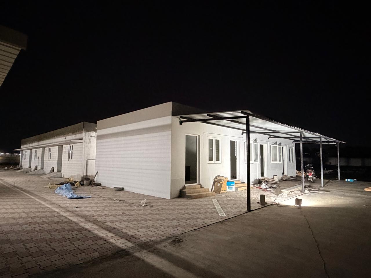 Residential quarters under construction